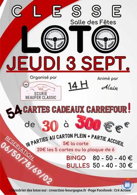 Image Loto ECURIE BEAUFER CLASSIC (photo 1)