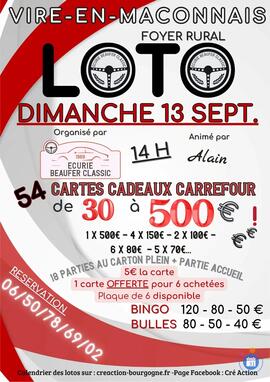 Image LOTO ECURIE BEAUFER CLASSIC (photo 1)