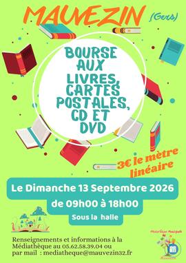 Image Bourse aux livres, CD, DVD, cartes postales, vinyles (photo 1)