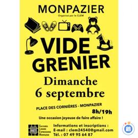 Image Vide-grenier organisé par le CLEM à Monpazier (photo 1)