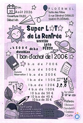 Image Super loto association Fais Ton 'Ovalie avec JCO (photo 1)