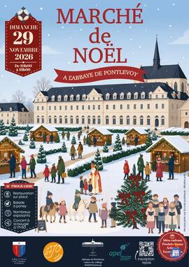 Image Marché de Noël Abbaye de Pontlevoy (photo 1)