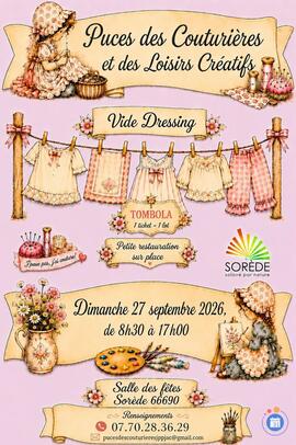 Image Puces des couturières , loisirs créatifs et vide dressing (photo 1)