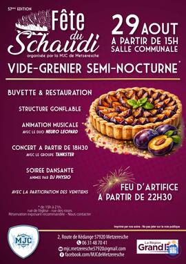 Image Vide-greniers semi-nocturne et fête du Schaudi (photo 1)