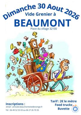 Image Vide grenier de l'Amicale Beaumontoise (photo 1)