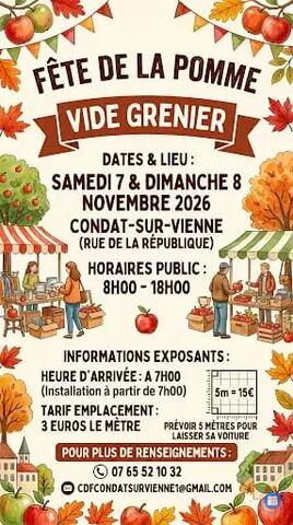 Image Vide-greniers de la fête de la Pomme (photo 1)