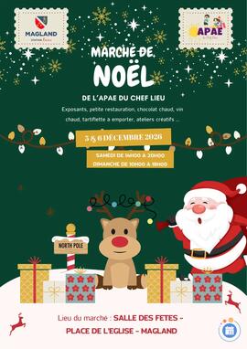 Image Marché de Noël de l'APAE du Chef Lieu (photo 1)