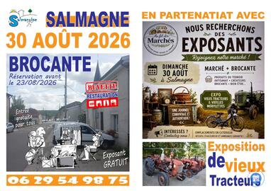 Image Brocante et exposition de vieux tracteurs (photo 1)