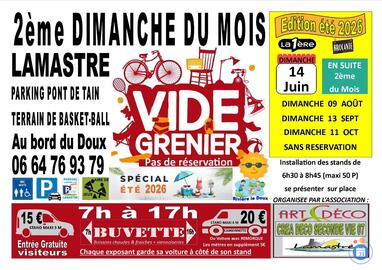 Image Brocante Vide Grenier d'été Lamastre (photo 1)