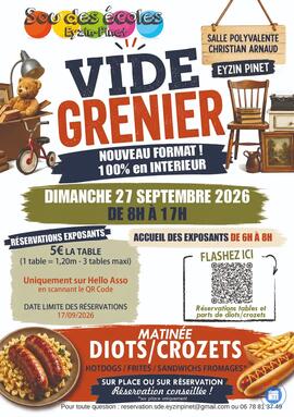 Image Vide Grenier du Sou des Ecoles d'Eyzin-Pinet (photo 1)