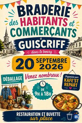 Image BRADERIE - TROC ET PUCES DES COMMERÇANTS ET DES HABITANTS (photo 1)