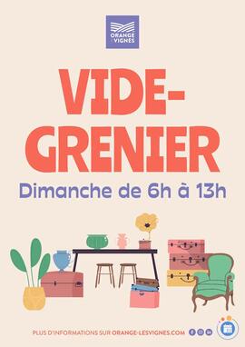 Image Grand vide-greniers d'Orange les vignes (photo 1)