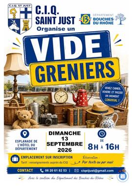 Image Vide Grenier de la rentrée à St Just (photo 1)