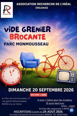 Image Grand Vide-grenier Monmousseau (photo 1)
