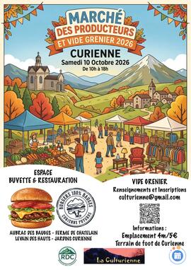 Image Vide grenier Curienne 10/10/2026 (photo 1)