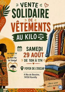 Image VENTE SOLIDAIRE VETEMENT AU KILO (photo 1)