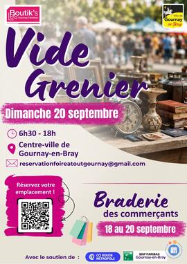 Image Vide Grenier Gournay en Bray (photo 1)