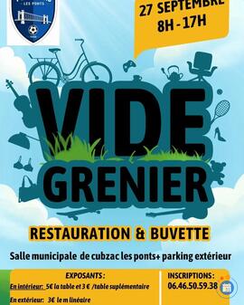 Image Vide grenier du FC cubzac (photo 1)