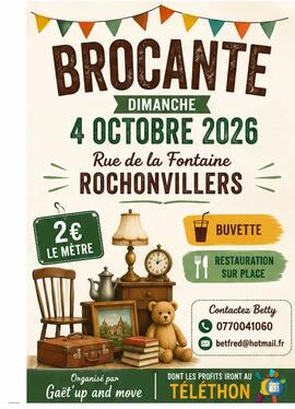 Image Brocante au profit du Téléthon (photo 1)