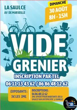 Image GRAND VIDE GRENIER DE LA SAULCE (photo 1)