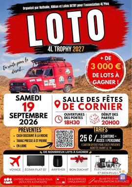 Image Loto solidaire et humanitaire ! (photo 1)