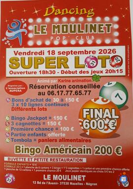 Image LOTO ASSOCIATION AUPERA ANIMÉ PAR KARINE (photo 1)