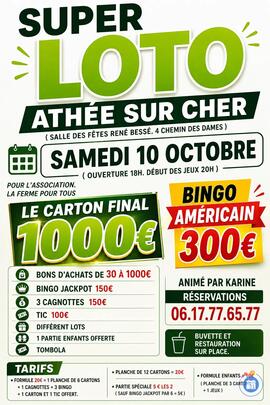 Image LOTO ASSOC LA FERME POUR TOUS ANIMÉ PAR KARINE (photo 1)