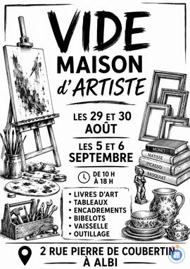 Image Vide Maison d'artiste peintre (photo 1)