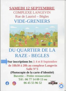 Image Vide-greniers du Quartier de La Raze (photo 1)