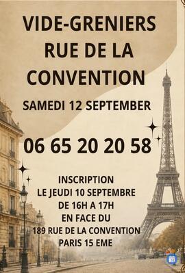 Image Vide -Grenier Rue De La Convention - Paris 15e - Métro Convention (photo 1)