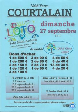 Image Super LOTO du Club de l'Amitié de LANGEY (photo 1)