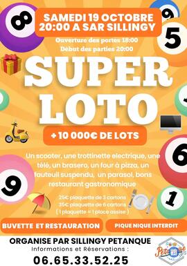 Image Grand loto Sillingy pétanque (photo 1)