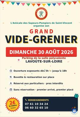 Image Vide grenier amicale des pompiers (photo 1)