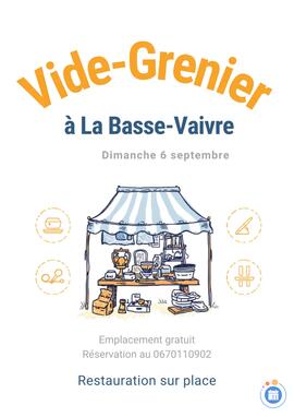 Image Vide-Grenier de La Basse-Vaivre (photo 1)