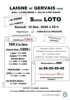 Image Super loto organisé par l'Amicale du Pédalier (photo 1)