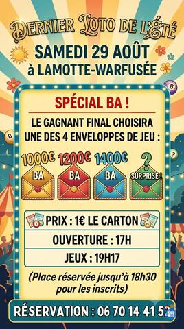 Image Loto fin d été (photo 1)