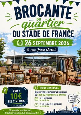 Image Brocante du quartier du Stade de France (photo 1)