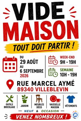Image Grand vide maison Villeblevin (photo 1)