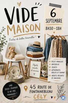 Image Vide Maison Cely (photo 1)