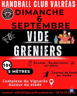 Image Vide grenier du hand -Ball club de valréas (photo 1)