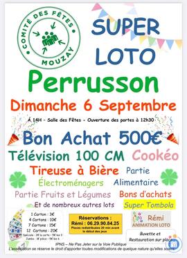 Image Super Loto du Comité des fêtes de Mouzay animé par Rémi (photo 1)