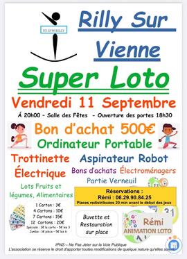 Image Super Loto de la Gym de Rilly sur Vienne animé par Rémi (photo 1)