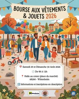 Image Bourse aux vêtements et jouets 2026 (photo 1)