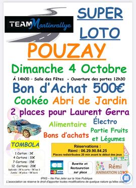 Image Super Loto de la Team MartinRallye animé par Rémi (photo 1)