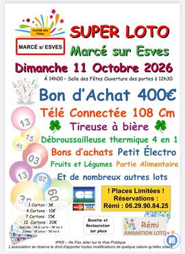 Image Super Loto du Comité des fêtes animé par Rémi (photo 1)