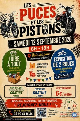 Image Les Puces et les Pistons - Foire à tout & expo 2 roues (photo 1)