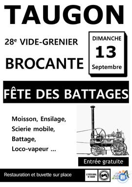Image 28ème brocante-fête des battages de Taugon (photo 1)