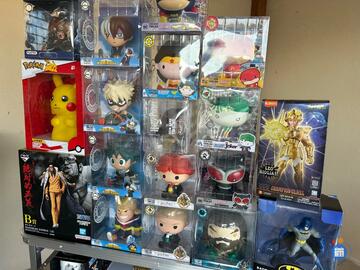 Image vie de chambre, collection figurine, mangas, bande dessinée, jeux, vidéo, carte (photo 1)