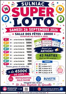 Image Super Loto animé par Anthony Animation (photo 1)
