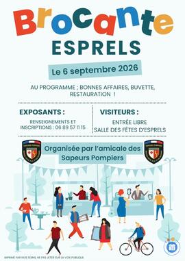 Image Vide grenier des sapeurs-pompiers d’Esprels (photo 1)